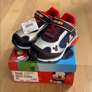 mickey light up shoes